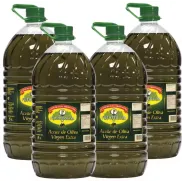 Pack de 4 botellas de Aceite de Oliva Virgen Extra 5L