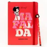 Agenda Anual 2026 Mr. Wonderful con bolígrafo Mafalda