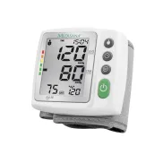 Tensiómetro de Muñeca Medisana BW 315, Blanco y Fácil Lectura