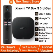 Reproductor Multimedia 4K UHD - Xiaomi TV Box S 3ra Generación