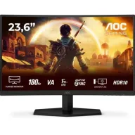 Monitor Curvo AOC C24G42E 23.6” FullHD 180Hz con HDR10