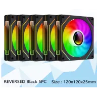 Ventiladores ARGB 12V de Gran Volumen de Aire 45.2CFM