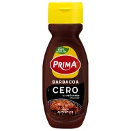 Barbacoa Cero: 4 x 265 g Prima salsa sin azúcares añadidos