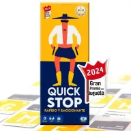 QuickStop: Juego de Mesa Divertido y Rápido