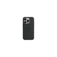 Funda de Silicona Negra con MagSafe para iPhone 15 Pro MAX