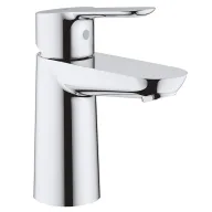 Grifo monomando cromado BauEdge para lavabo, tamaño S