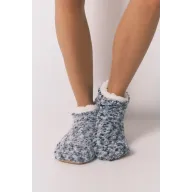 Botas de tricot - calcetines en azul o rosa