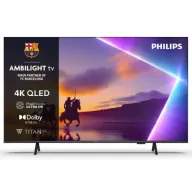 Smart TV Philips 43\" 4K QLED Ambilight Dolby Atmos 43PUS8450