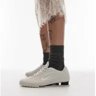 Zapatillas Nike Shox Z deportivas beige