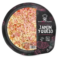 Pizza de jamón y queso Al Punto 400 g