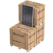 66 paneles solares fotovoltaicos 100W 12V SOLARKLASS Xunzel