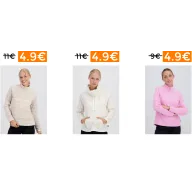 Forro polar de mujer UP en diferentes modelos