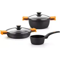 Batería BRA Efficient de aluminio fundido en 3 piezas