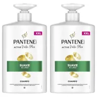 Champú Suave y Liso Pantene Pro-V 2x1L