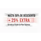 Outlet New Balance: hasta 50% de descuento y 25% extra