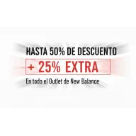 Outlet New Balance: hasta 50% de descuento y 25% extra
