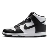 Zapatillas altas Nike Dunk High en cuero negro y blanco