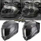 Casco SCORPION EXO-1500 de carbono con PinLock y visor solar