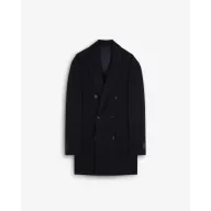 Abrigo de hombre Scalpers con cierre cruzado y solapas