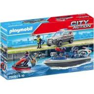 Persecución en el Agua con PLAYMOBIL Police