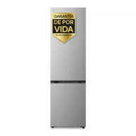 Frigorífico Combi No Frost LG 203 cm, 375 L, Inox, Clase C