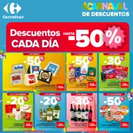 Carnaval de Descuentos en Carrefour: 2x1, 3x2 y más ofertas