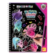 Cuaderno para Rascar de Dibujos - MONSTER HIGH