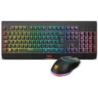 Teclado y Ratón RGB Inalámbricos KROM Kabala
