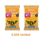 YATEKOMO 2 Paquetes de fideos orientales sabor pollo 79 g