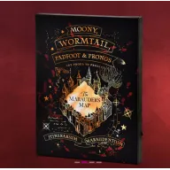 Mapa Merodeador Harry Potter 30x40cm - Lienzo con Luz.