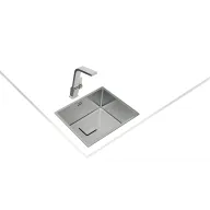 Fregadero de Acero Inoxidable TEKA 50 cm, SilentSmart