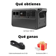 Estación de Energía Portátil DJI Power 1000 V2, 1024Wh