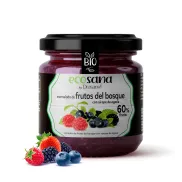 Mermelada bio de frutos del bosque con agave 260g Ecosana