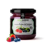 Mermelada bio de frutos del bosque con agave 260g Ecosana
