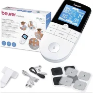 Dispositivo digital Beurer EM 49: alivio del dolor y entrenamiento 3 en 1.