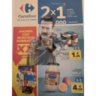 Carrefour Folleto 2x1 y 2ª unidad al -50% (12-24 Feb)