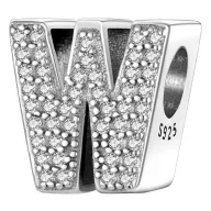 Letras en Plata de Ley 925 para Charms Abalorios
