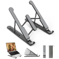 Soporte Ajustable para Portátiles y Tablets, 8 Ángulos