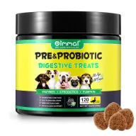 Salud Digestiva para Perros - Probióticos Naturales, 120 uds