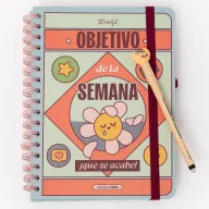 Agenda Anual Wonder 2026 con Bolígrafo Bobo Borrable