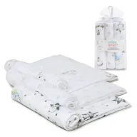 Muselinas Interbaby Algodón para Bebé 80x80cm (3 Unidades)