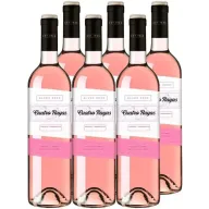Cuatro Rayas Blush Rose Vino Rosado 6x75cl