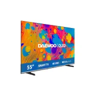 Televisor QLED 55" 4K HDR Daewoo con Dolby Vision y Atmos