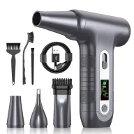 Soplador portátil eléctrico LUCKEA modelo W06-Plata