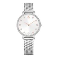 Reloj Swarovski Clarica de Acero Inoxidable y Brazalete Plateado