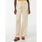 Pantalón blanco de gasa ancha en algodón