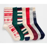 Pack de 7 calcetines multicolor GAP para niño 80% algodón