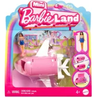 Avión de Barbie Mini Barbieland que cambia de color con agua