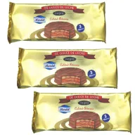 Alfajores de Chocolate Negro con Dulce de Leche - 3 x 1'29€