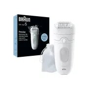 Braun Silk-épil 5-011: Depiladora Wet&Dry con 28 pinzas